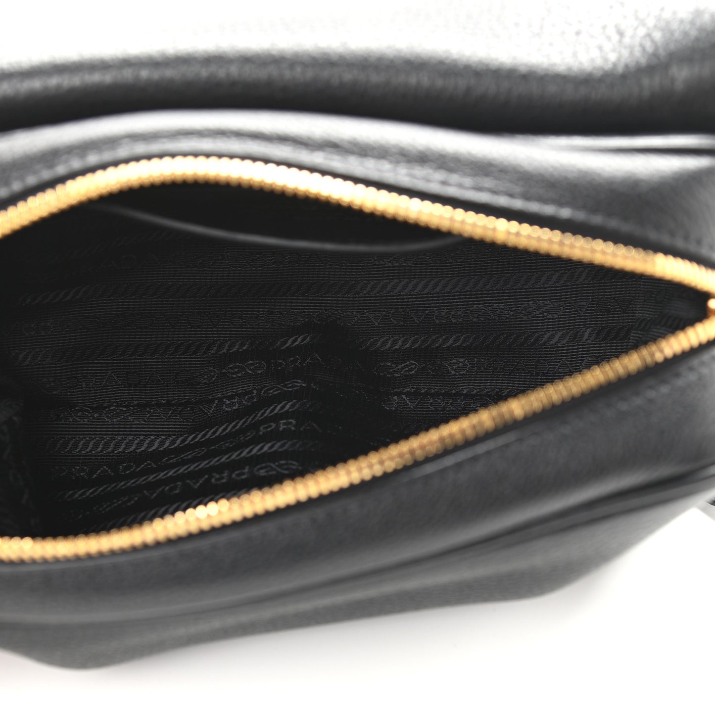 Vitello Phenix Crossbody Bag Black