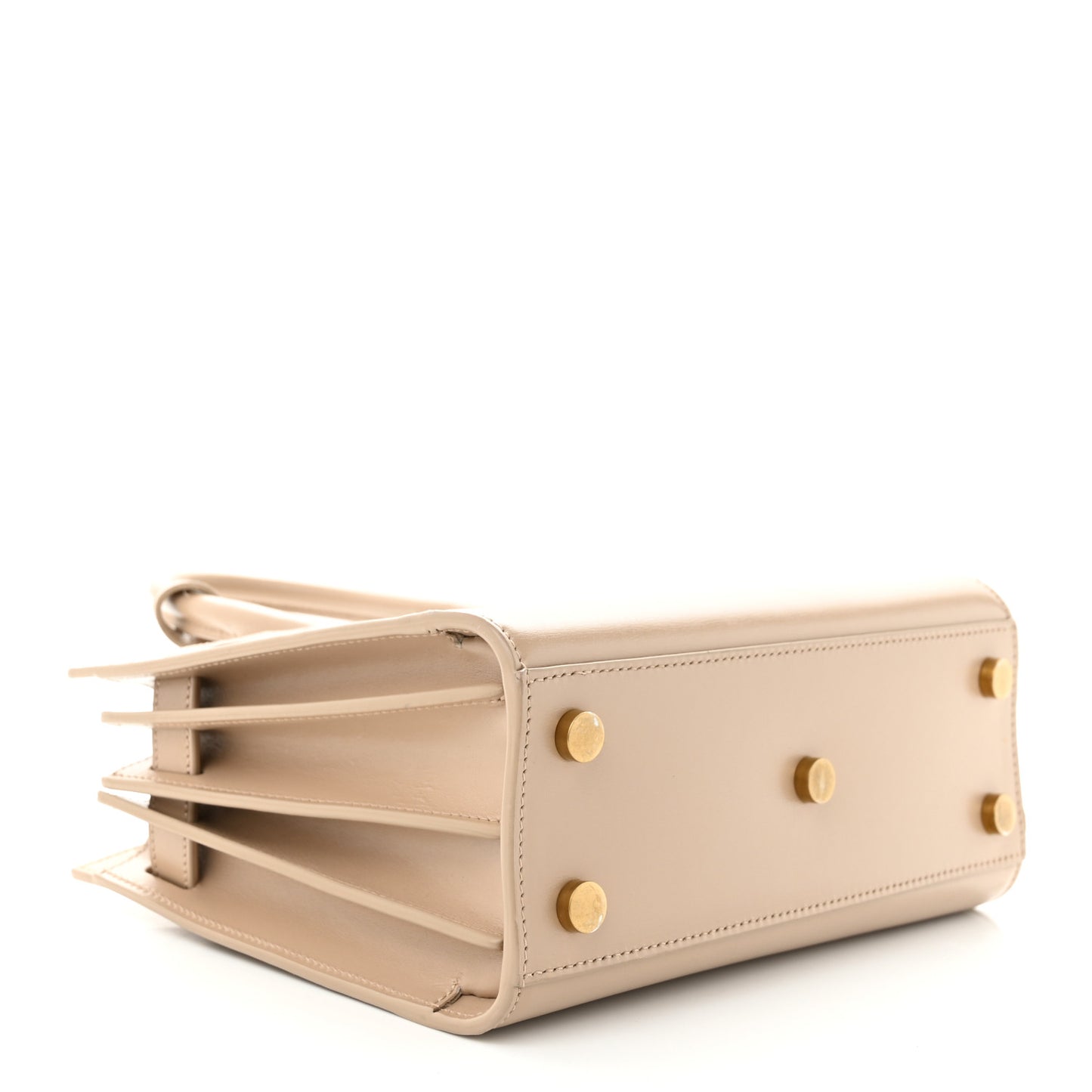 Smooth Calfskin Nano Sac De Jour Dark Beige