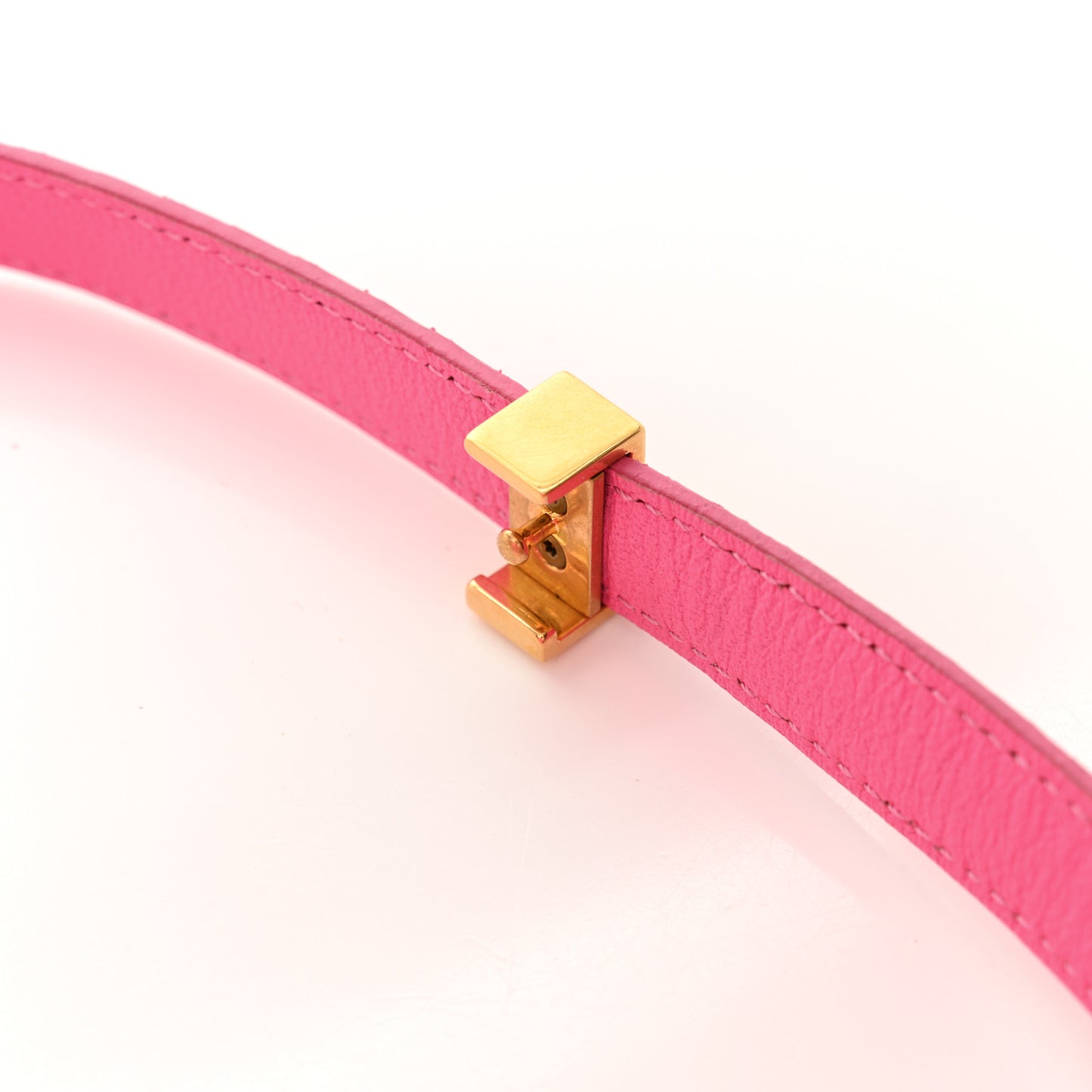 Snakeskin Medium Classic Box Flap Pink