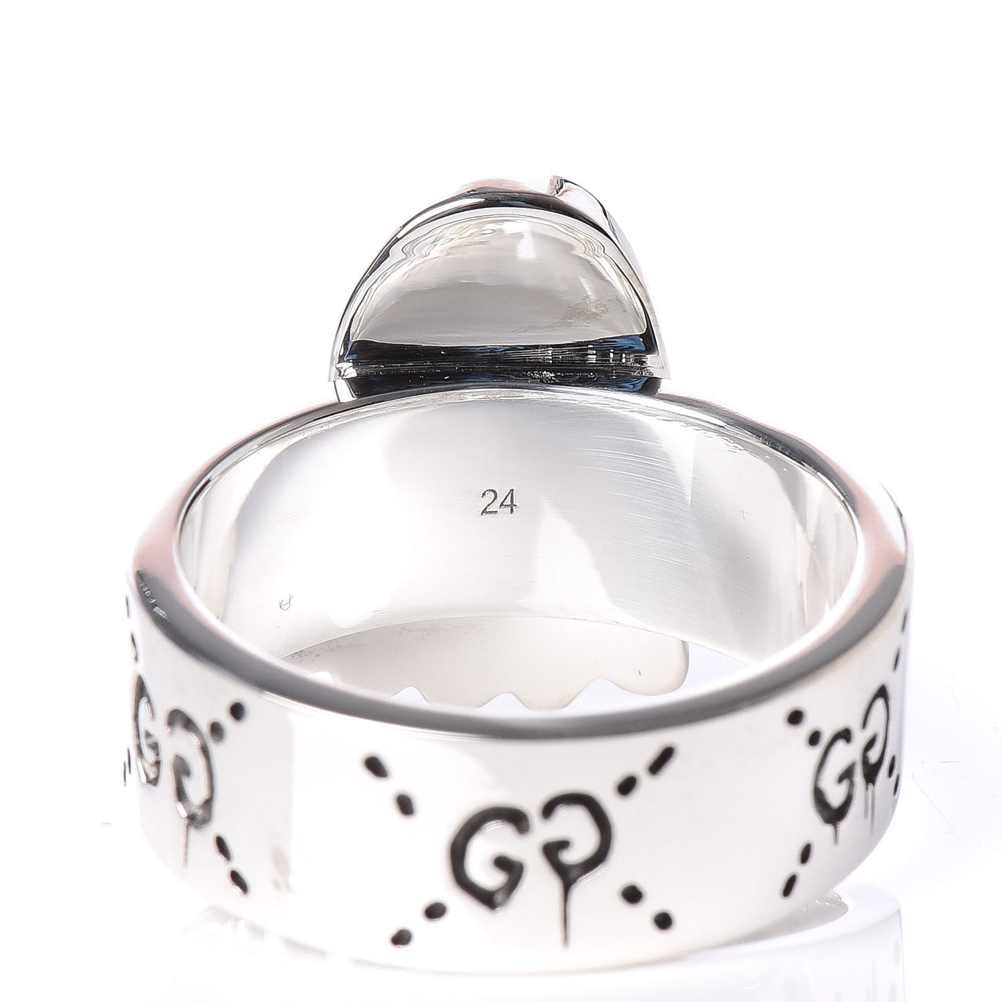 Sterling Silver GucciGhost Ghost Ring 64 10.75