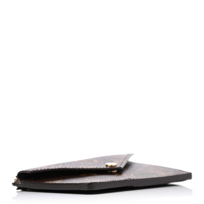 Louis Vuitton Monogram Recto Verso Card Holder Black 3 of 4