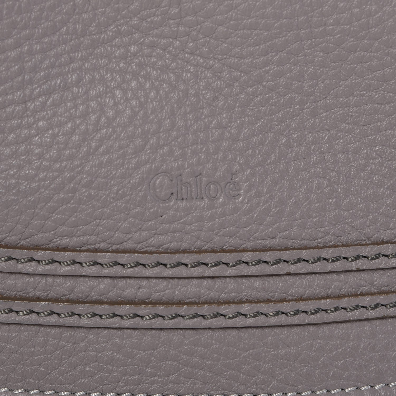 Chloe Calfskin Medium Marcie Satchel Cashmere Grey 6 of 14