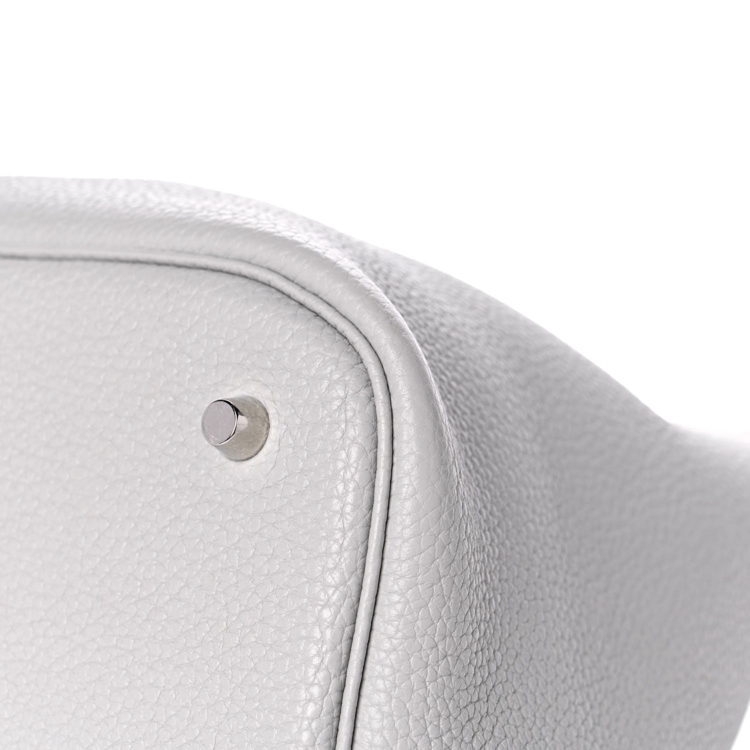 Hermes Taurillon Clemence Picotin Lock 26 GM Bleu Arctic 10 of 12