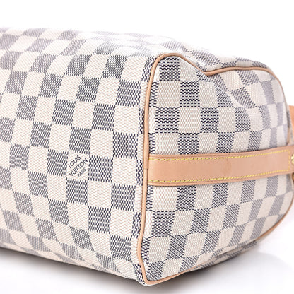 Louis Vuitton Damier Azur Speedy Bandouliere 25 9 of 11