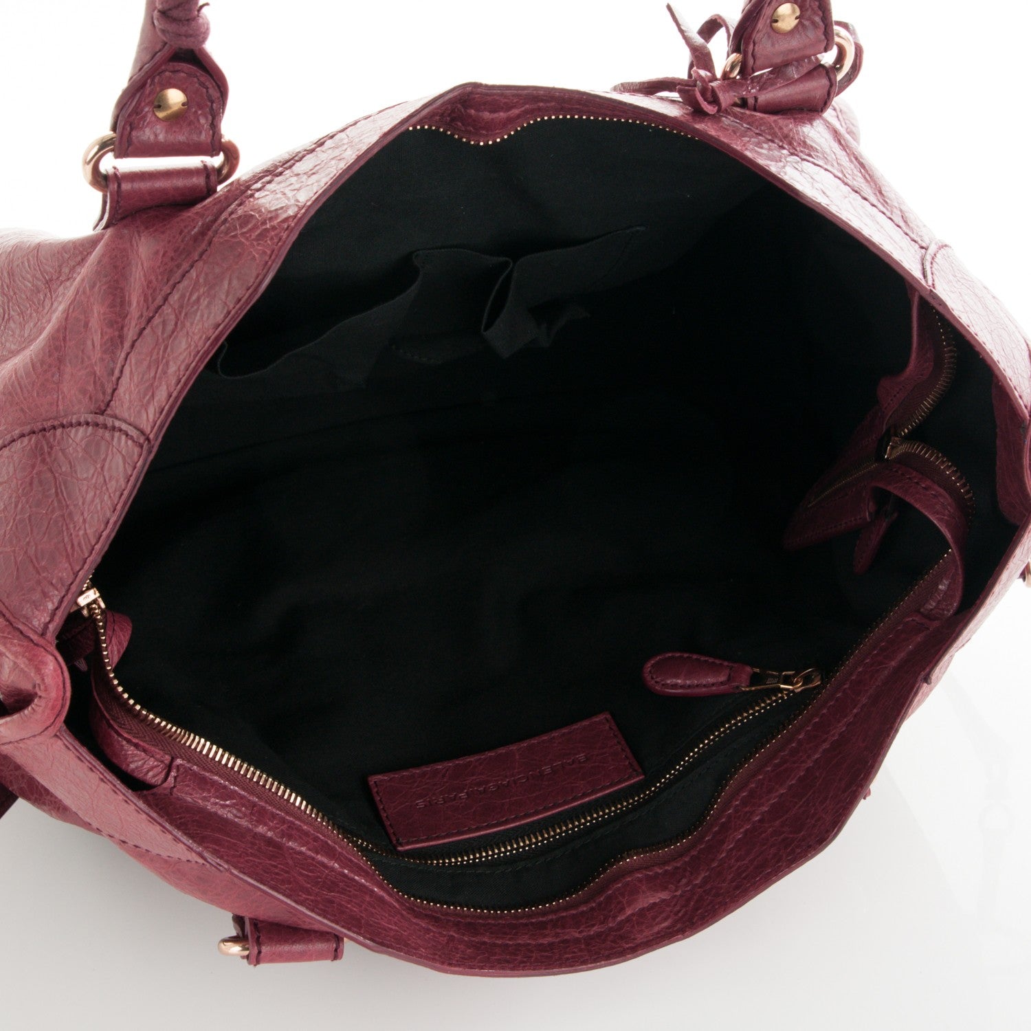 Balenciaga Agneau Giant 12 Rose Gold Hardware City Cassis 5 of 7