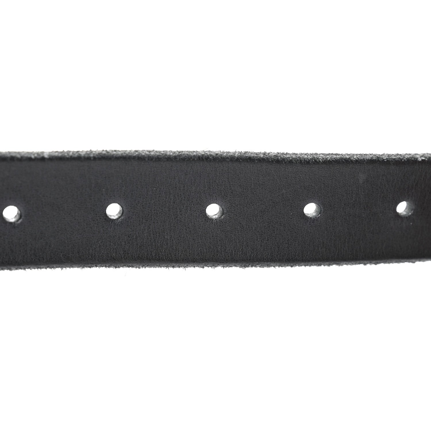 Gucci Faded Calfskin Double G 30mm Belt 85 34 Black 4 of 5