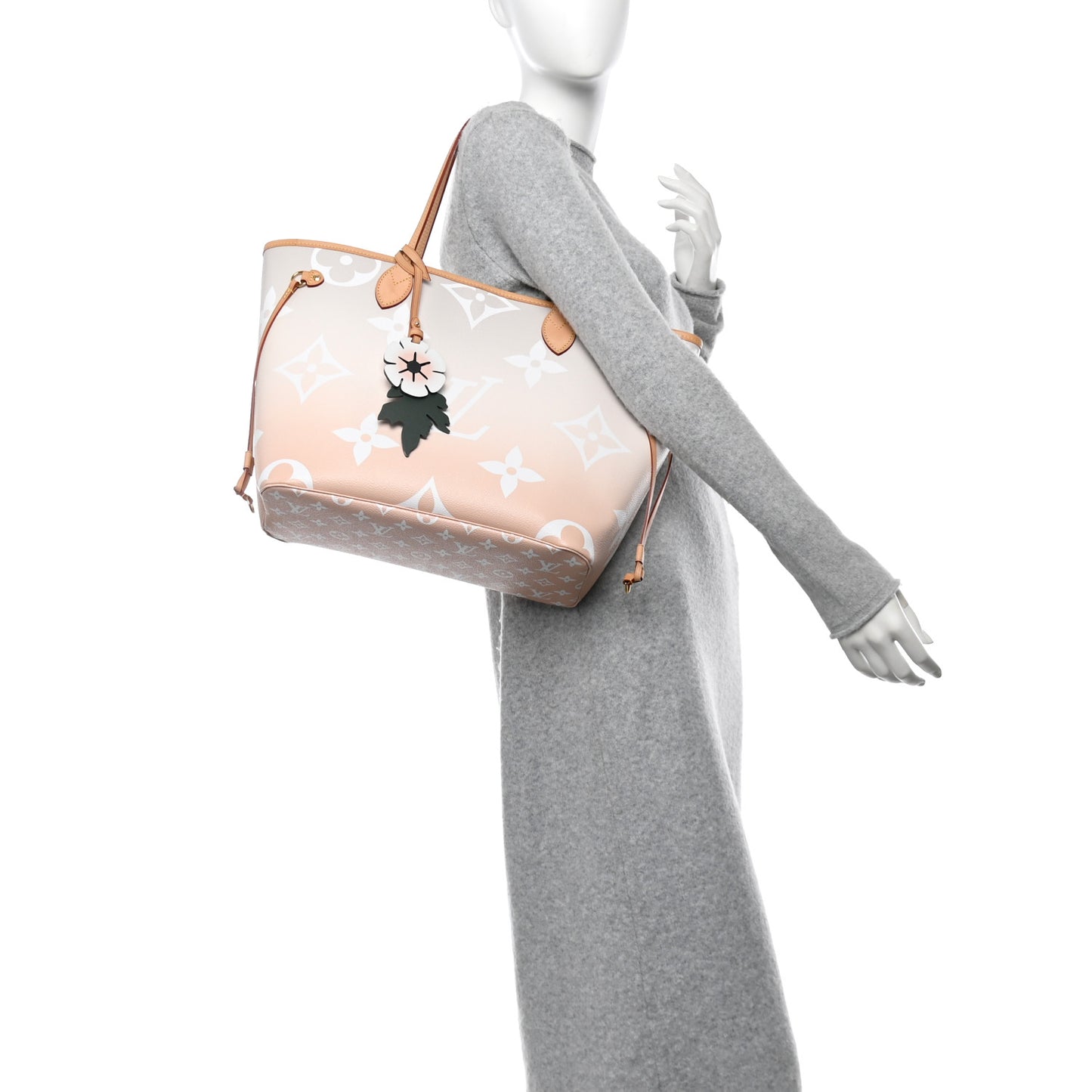 Monogram Giant By The Pool Neverfull MM Brume
