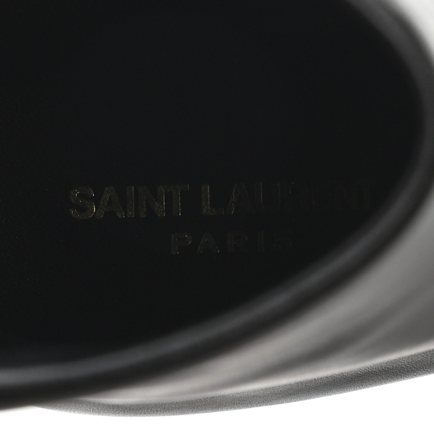 Saint Laurent Calfskin Opyum Ankle Boots 40 Black 8 of 10