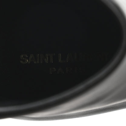 Saint Laurent Calfskin Opyum Ankle Boots 40 Black 8 of 10