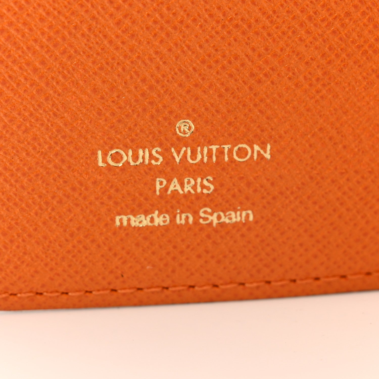 Louis Vuitton Monogram Koala Small Ring Agenda Orange 6 of 7