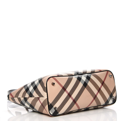 Burberry Supernova Check Regent Tote Black 4 of 9