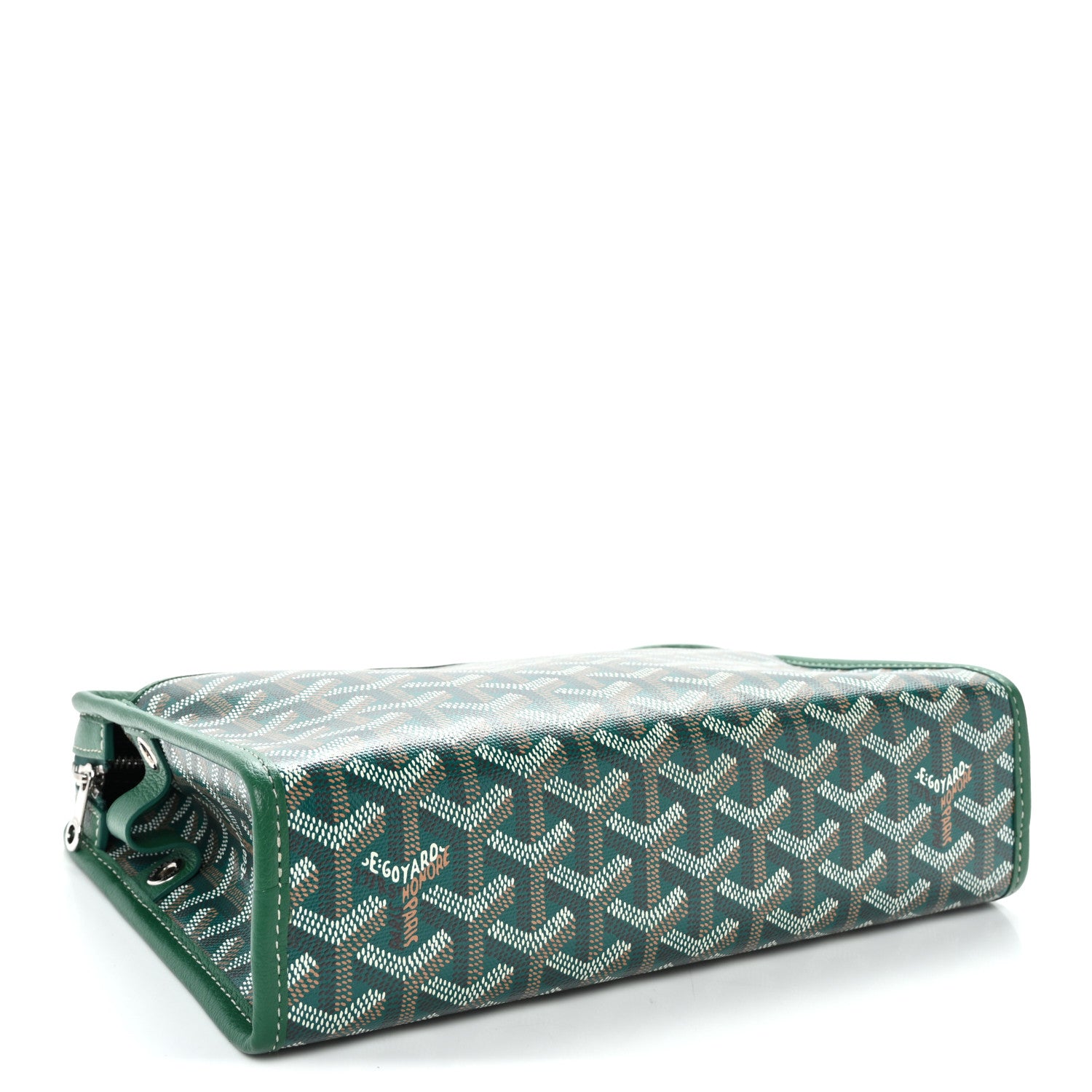 Goyard Goyardine Jouvence Toiletry Pouch MM Green 4 of 9