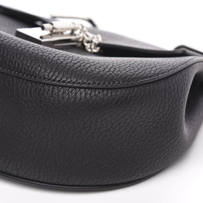 Chloe Grained Lambskin Drew Shoulder Bag Black 8 of 10