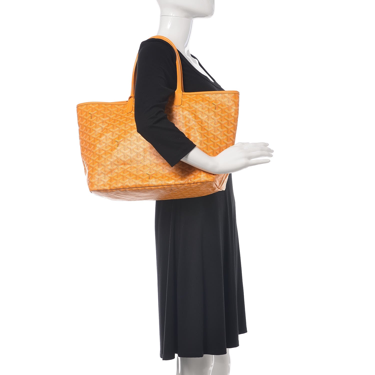 Goyard Goyardine Saint Louis PM Yellow 2 of 11