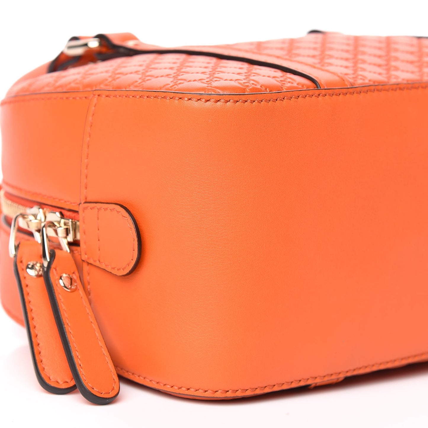 Soft Microguccissima Small Crossbody Bag Sun Orange