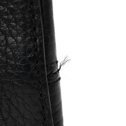 Louis Vuitton Taurillon Capucines PM Black 11 of 11