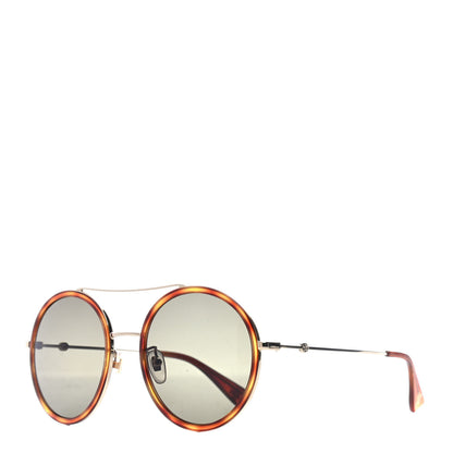 Gucci Round Sunglasses GG0061S Tortoise 1 of 4