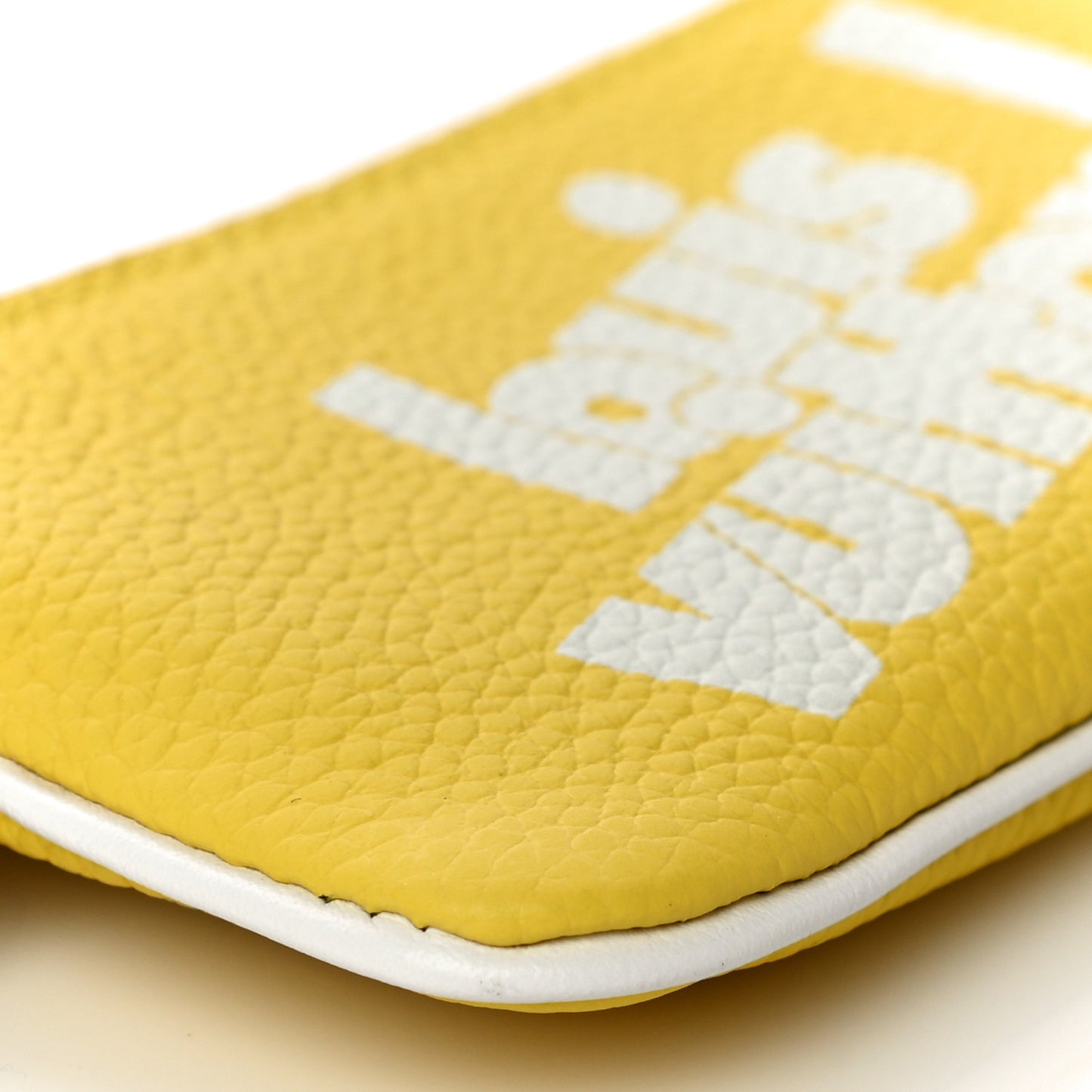 Calfskin Everyday LV Key Pouch Jaune