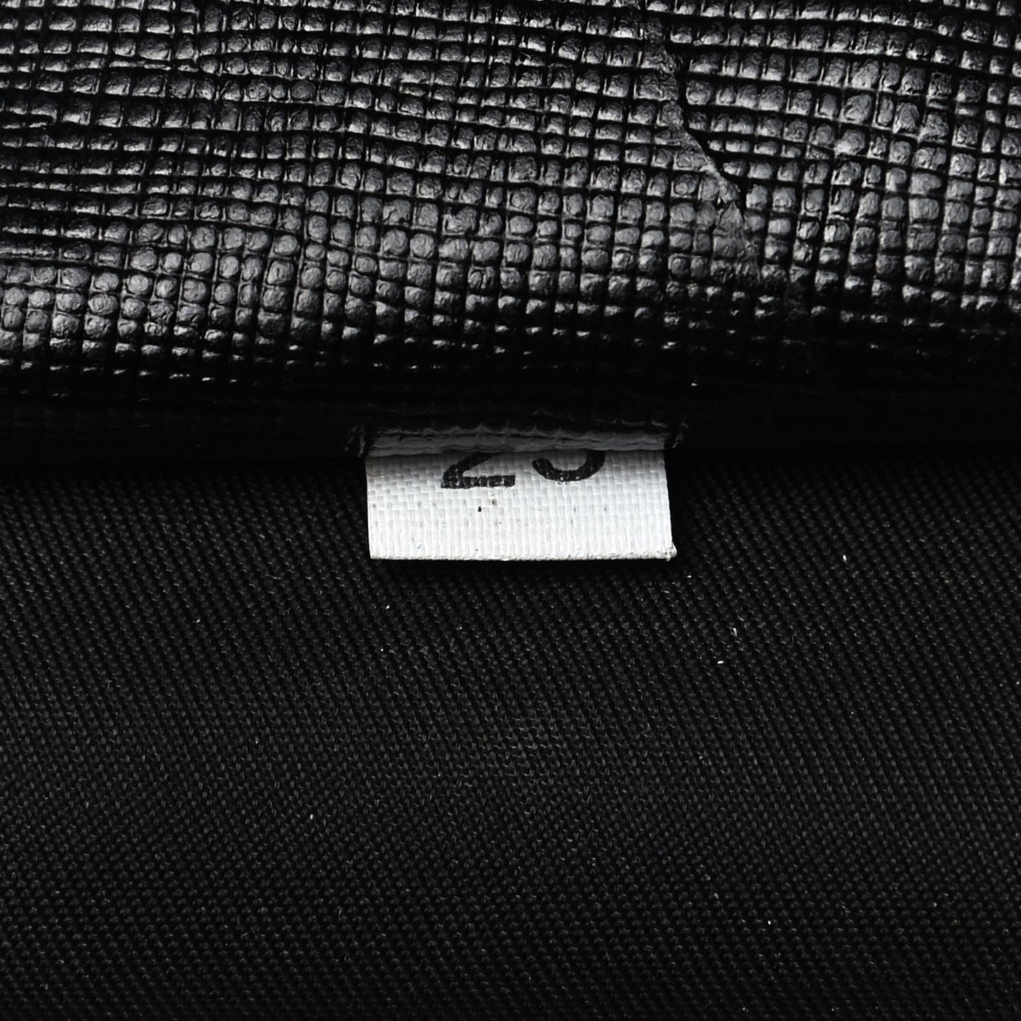 Nylon Vela Mini Cinch Backpack Black