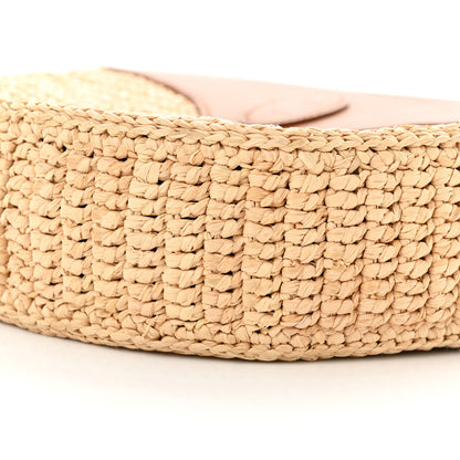 Saint Laurent Raffia Calfskin Le Monogramme Coeur 10 of 10