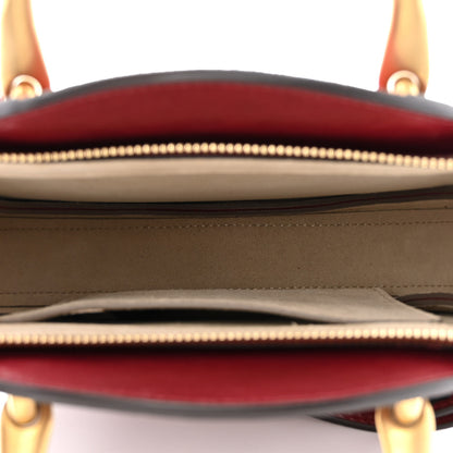 Chloe Calfskin Suede Small Pixie Bag Sienna Red 5 of 10