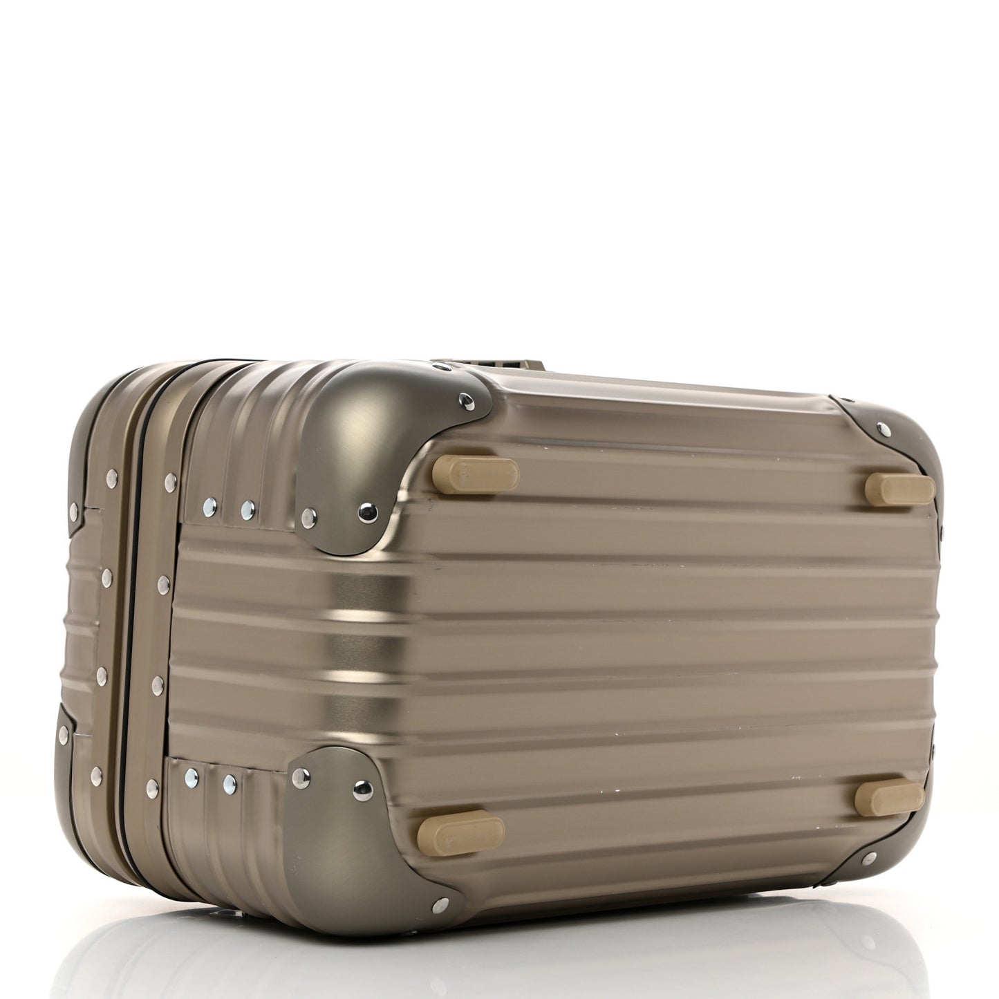 Aluminum Topas Vanity Case Titanium