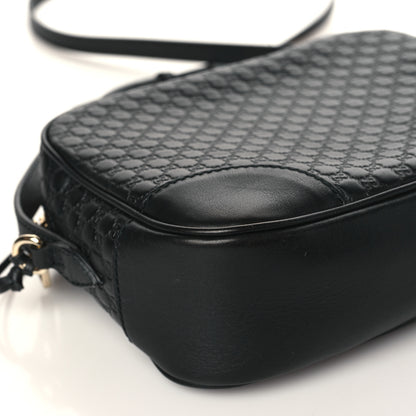 Gucci Microguccissima Mini Bree Messenger Bag Black 8 of 9