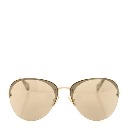 Miu Miu Aviator Sunglasses SMU53P Gold 2 of 9