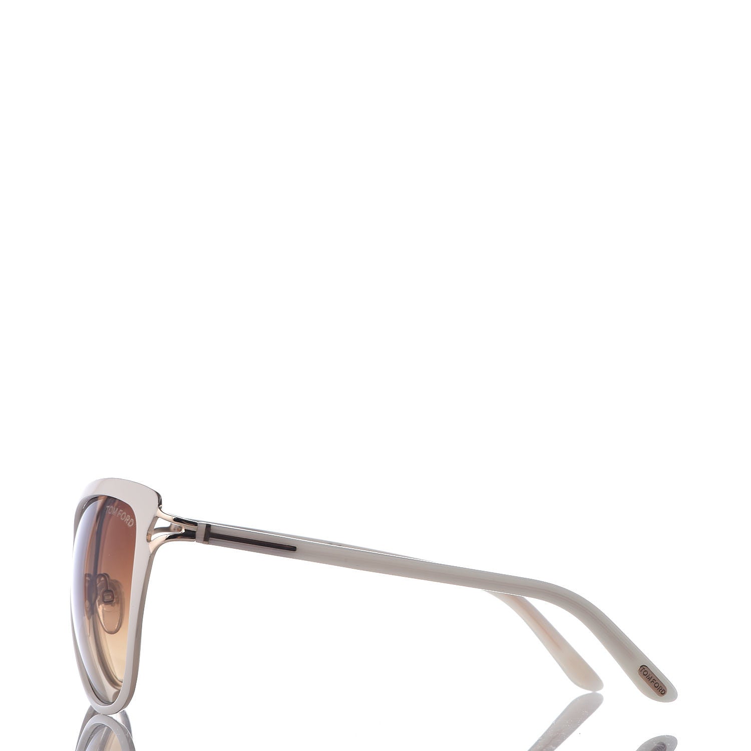 Tom Ford Celia Sunglasses TF322 White 3 of 7