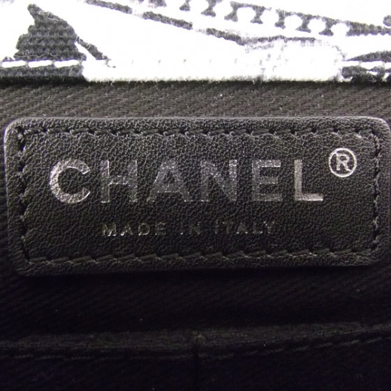 Chanel Canvas Airplane Charm Medium Flap 7 of 10