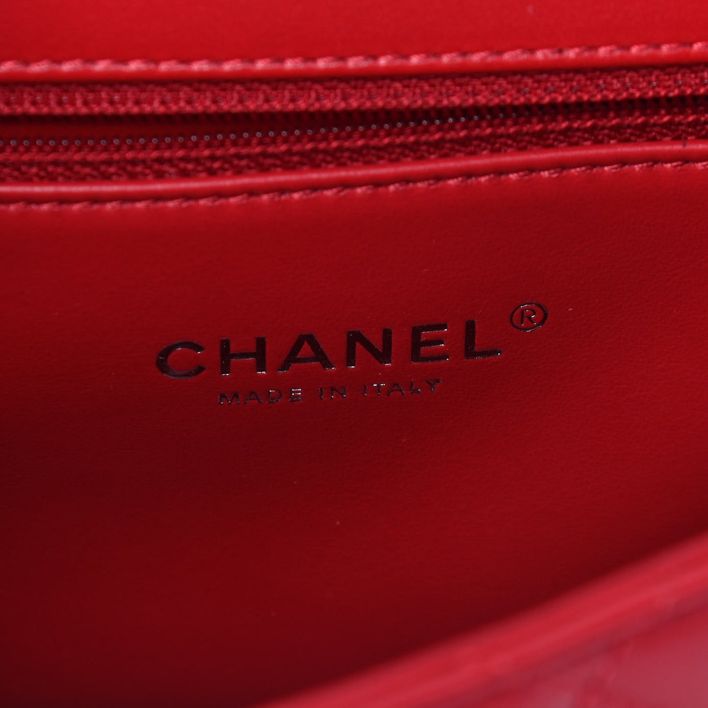 Lambskin Quilted Small CC Filigree Flap Dark Red