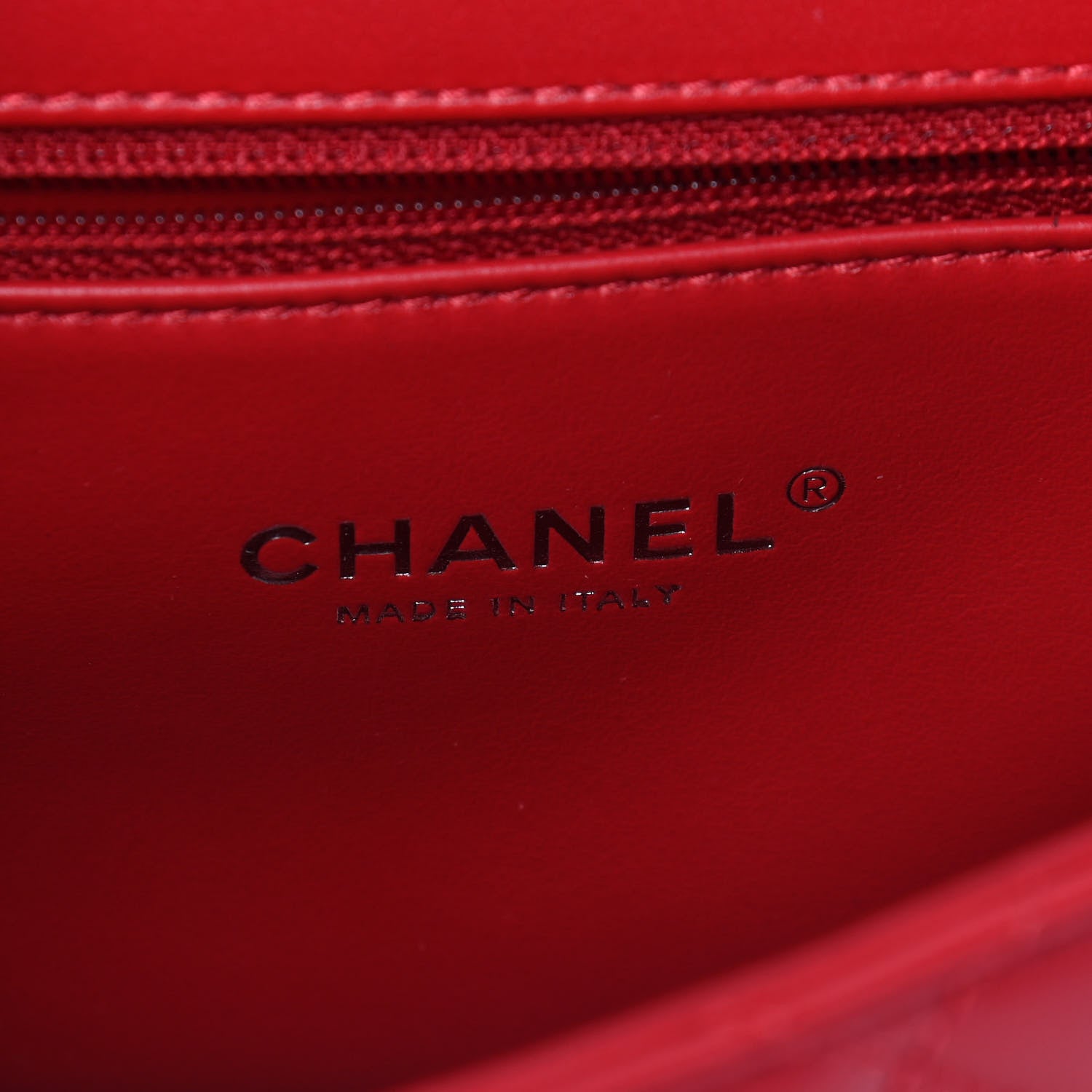 Chanel Lambskin Quilted Small CC Filigree Flap Dark Red 6 of 9