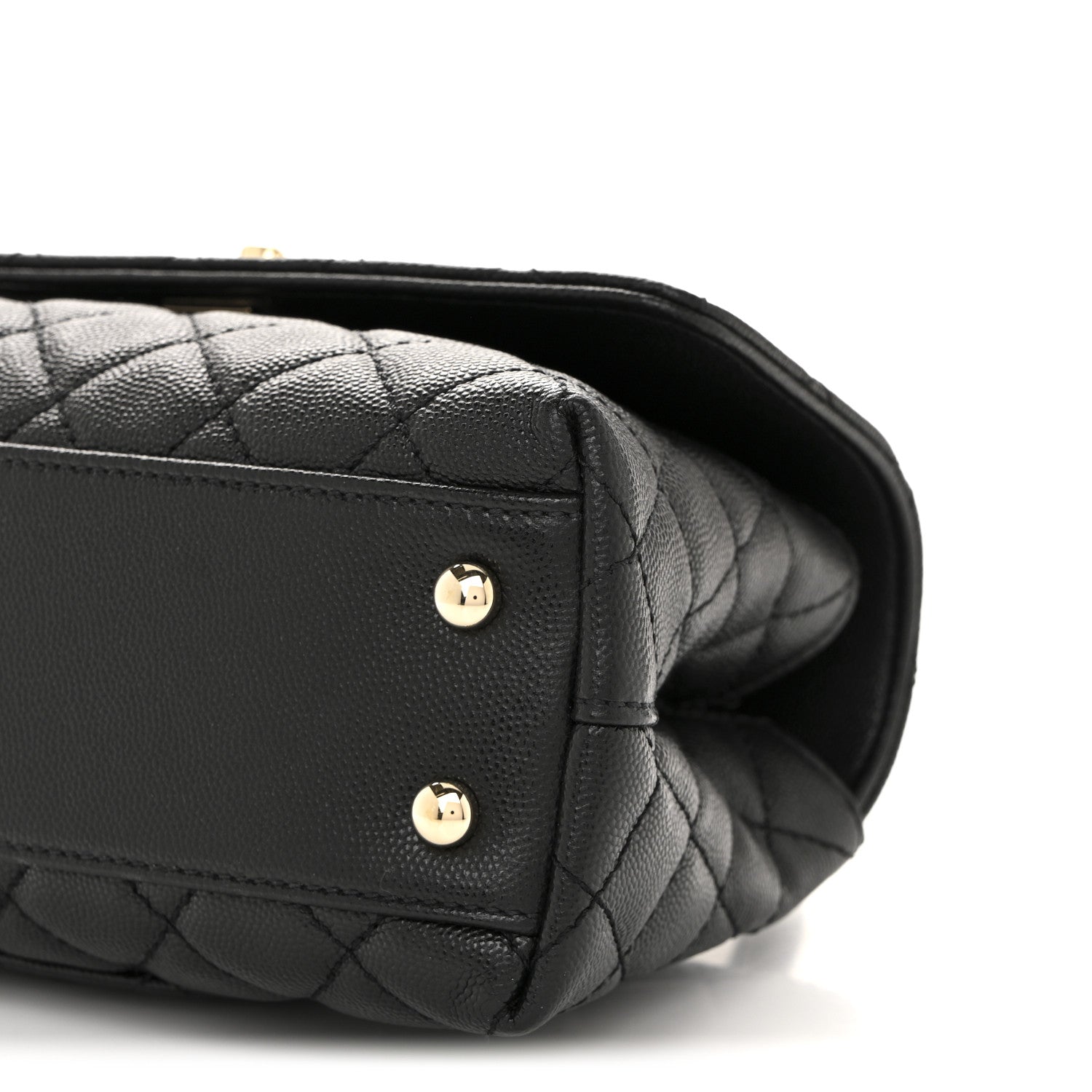 Chanel Caviar Quilted Mini Coco Handle Flap Black 10 of 11