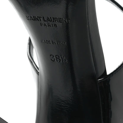 Saint Laurent Vernice Grupy Dita 110 Sandals 38.5 Black 7 of 10
