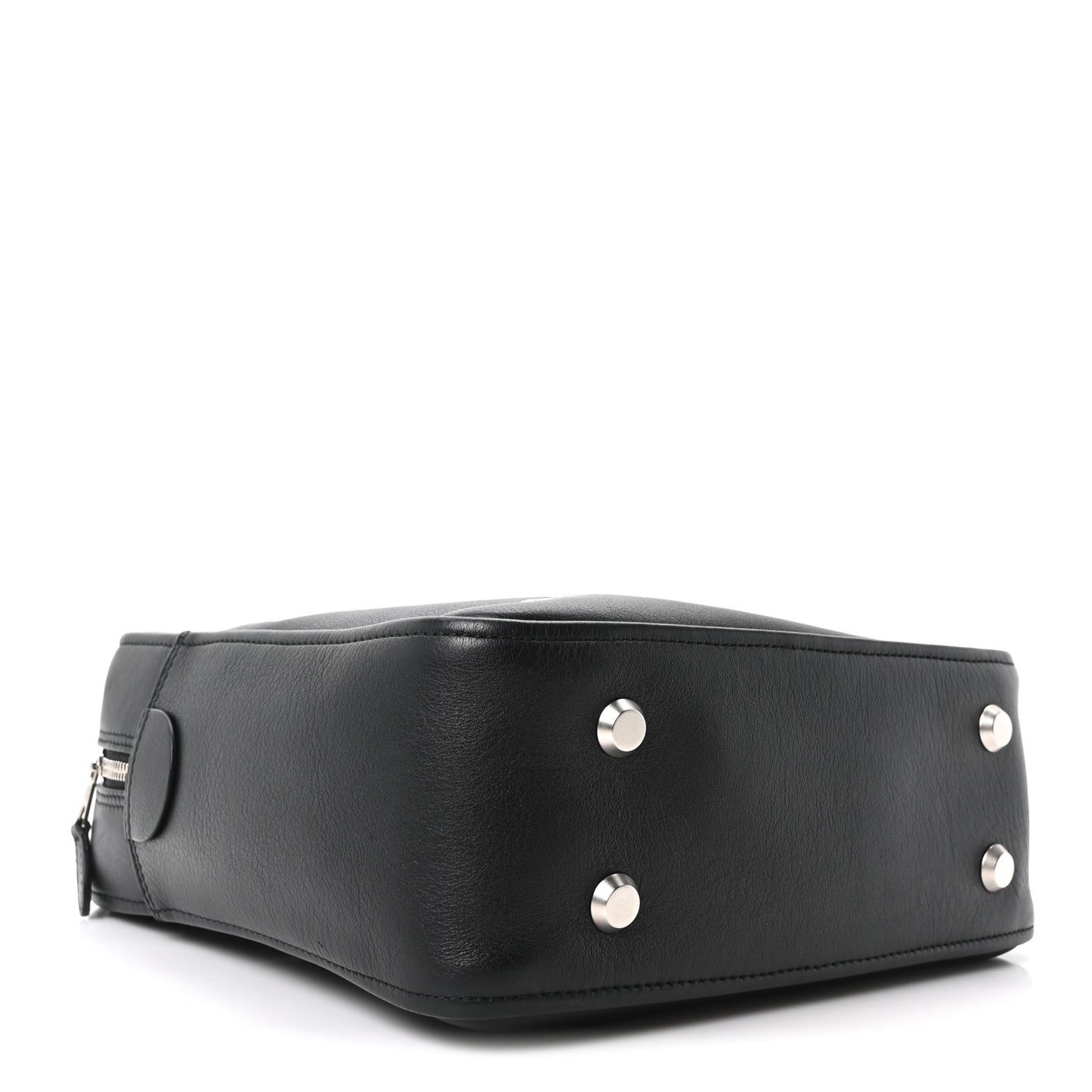 Calfskin S Triangle Duffle Black
