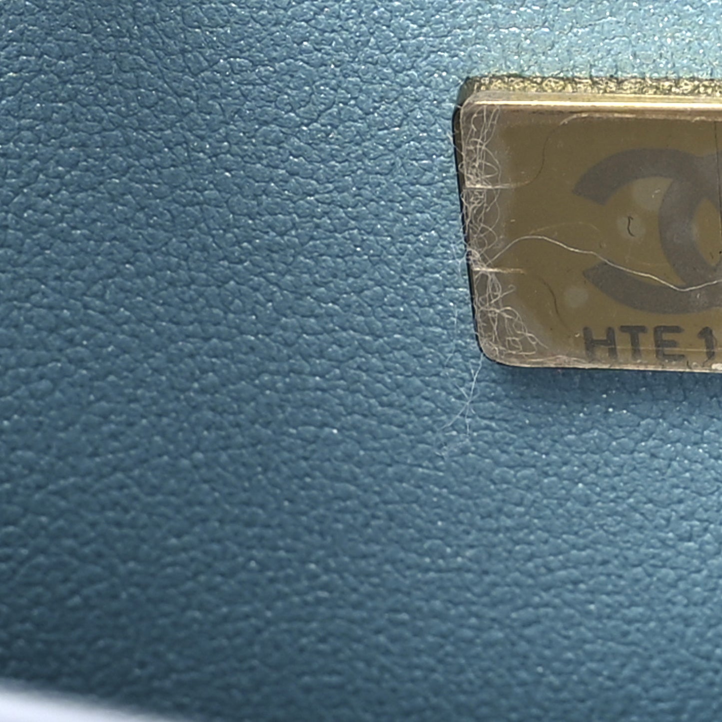 Lambskin Quilted Tie Dye Ombre Mini Rectangular Flap Blue Multicolor