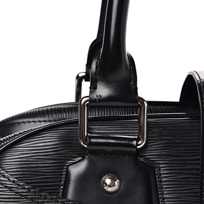 Louis Vuitton Epi Bowling Montaigne GM Black 14 of 17