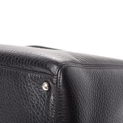 Chanel Calfskin Cerf Executive Shopper Tote Black 12 of 16