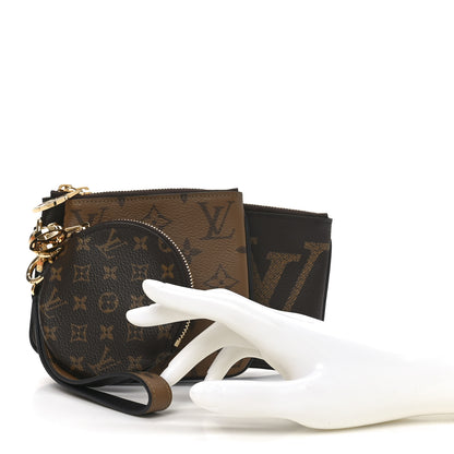 Louis Vuitton Reverse Monogram Giant Trio Pouch 2 of 10