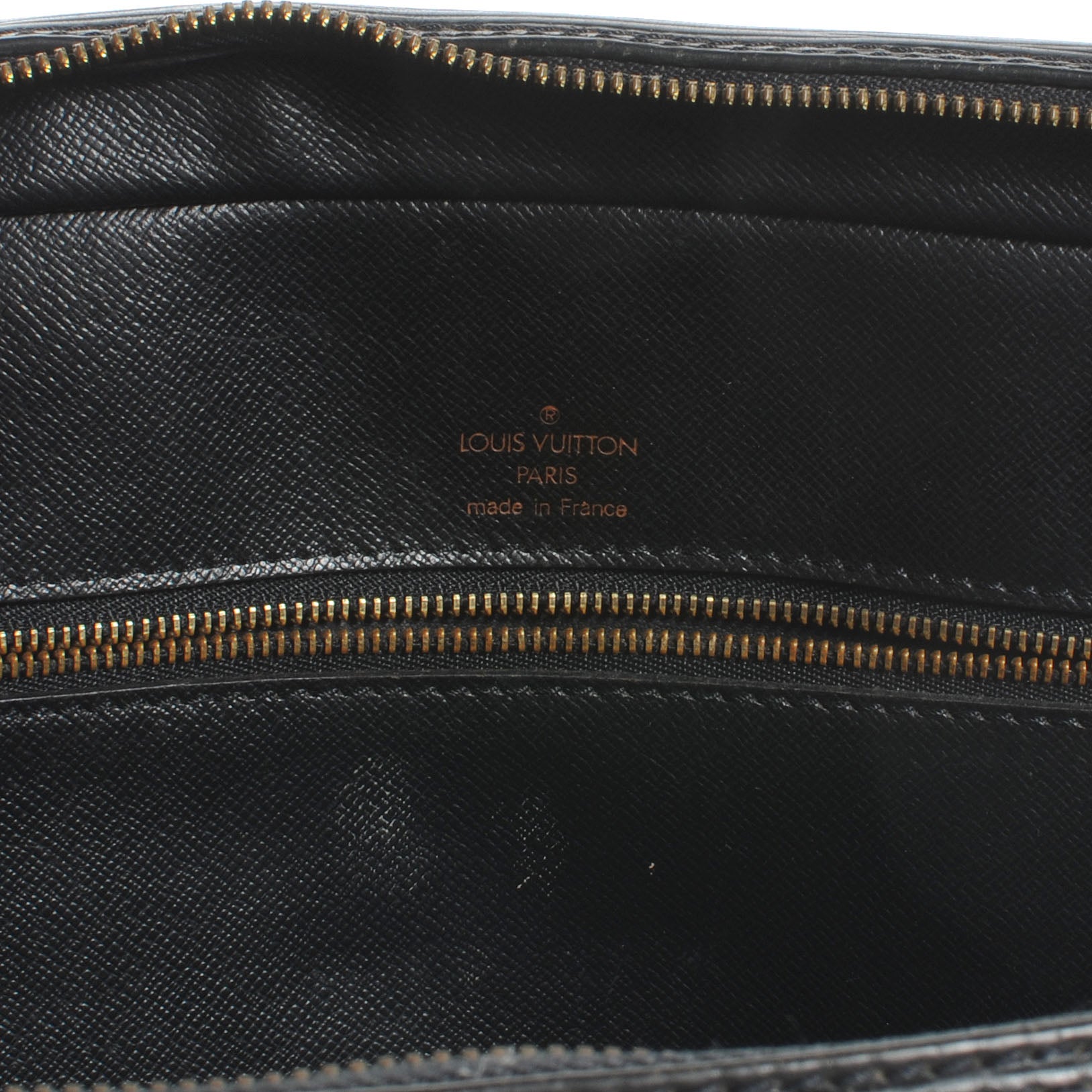 Louis Vuitton Epi Porte-Documents Voyage Briefcase Black 6 of 7