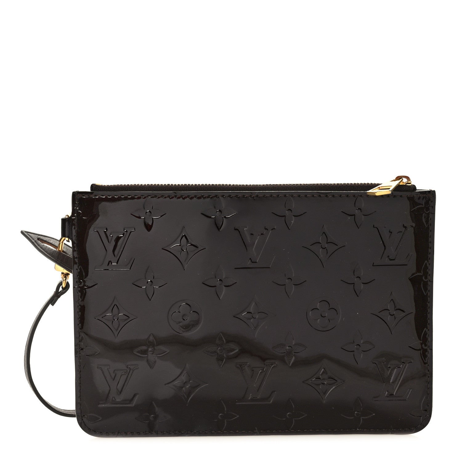 Louis Vuitton Vernis Long Beach Neverfull PM Pochette Amarante 1 of 7