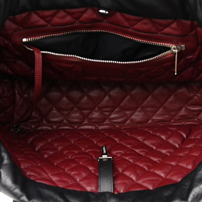 Chanel Lambskin Quilted Medium Coco Cocoon Reversible Tote Black 5 of 11