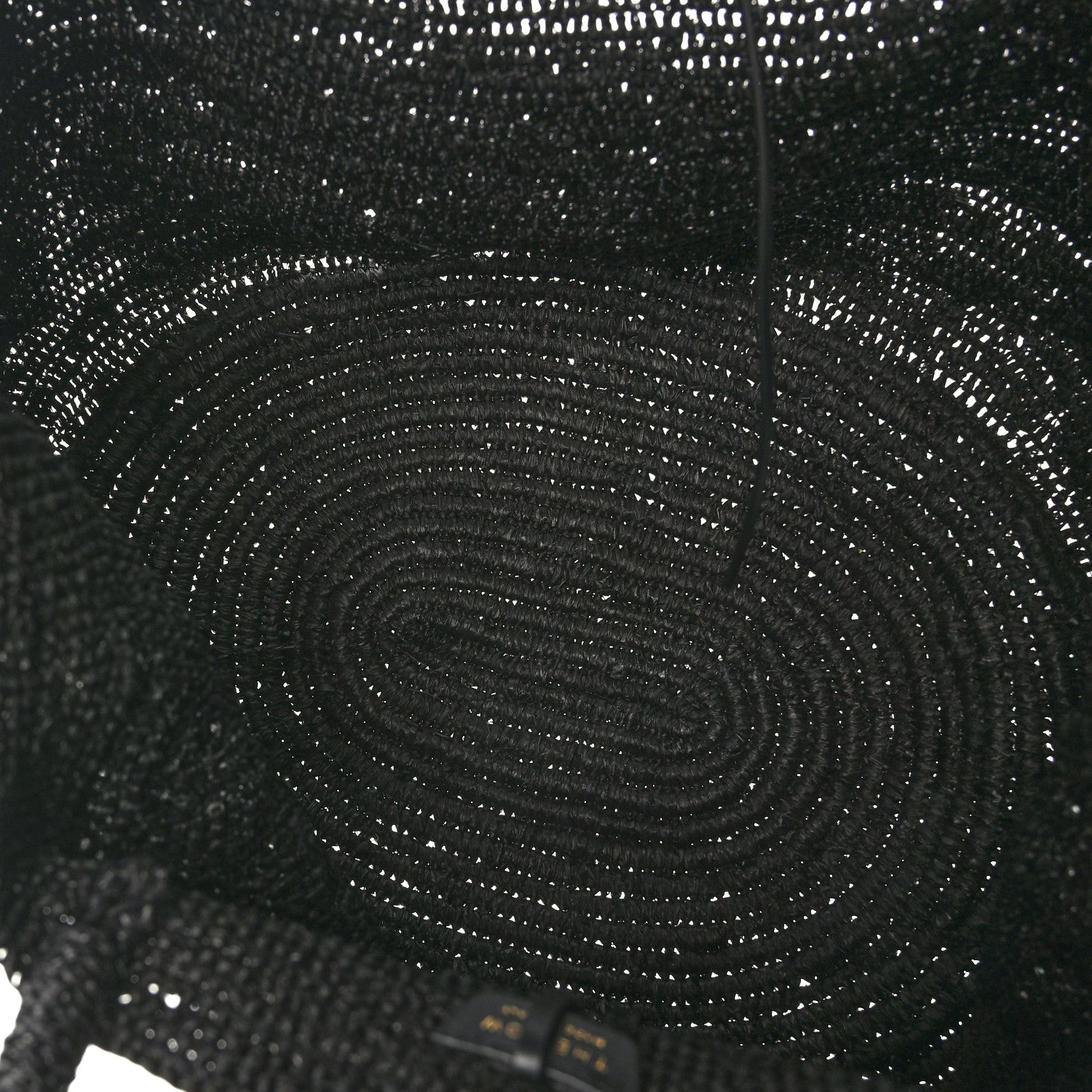 The Row THE ROW Raffia Oregon Bag Black 5 of 8