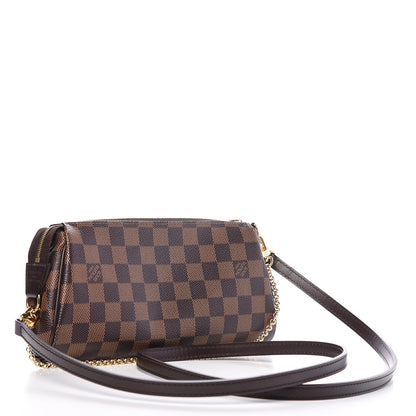 Louis Vuitton Damier Ebene Eva Clutch 3 of 10