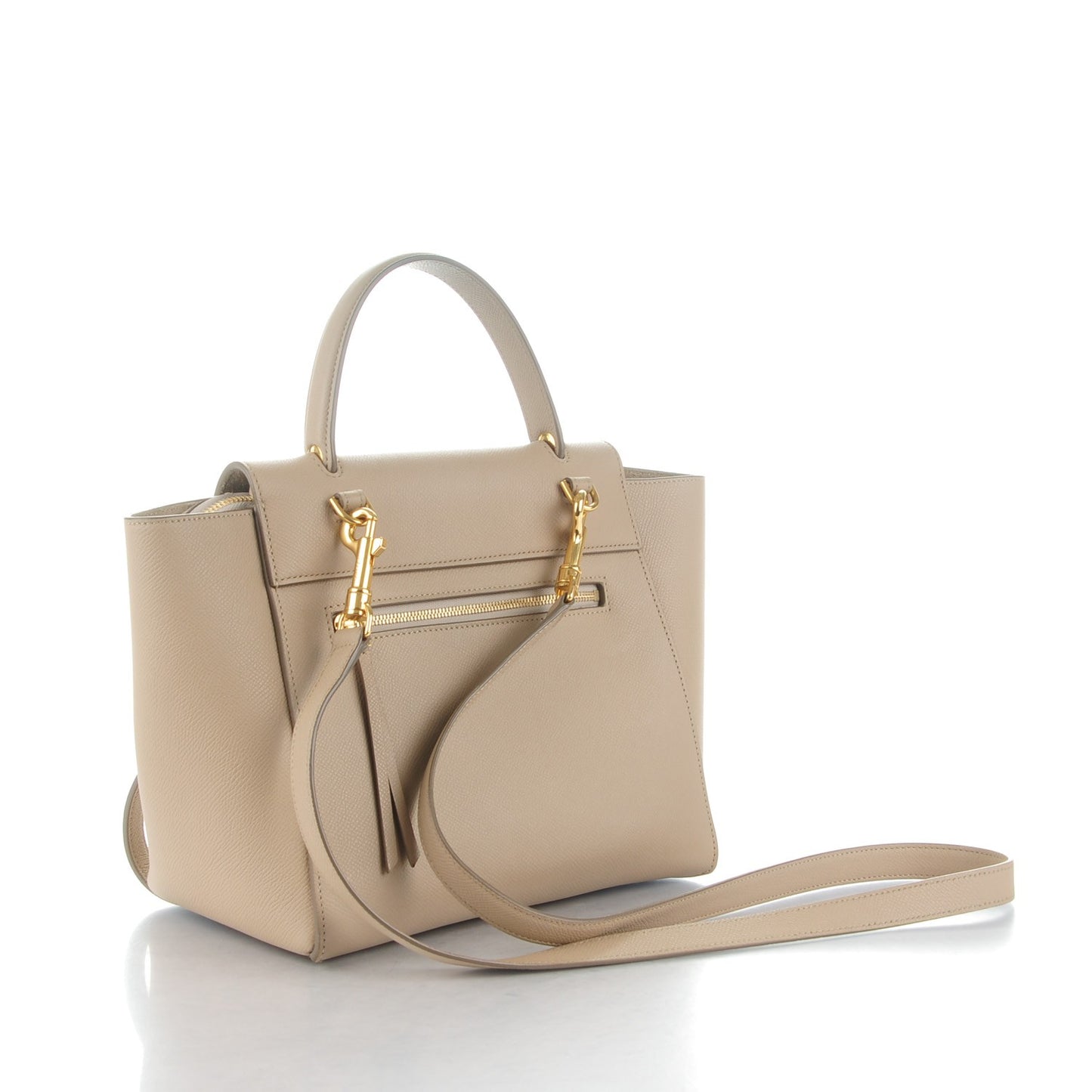 Baby Grained Calfskin Micro Belt Bag Dune