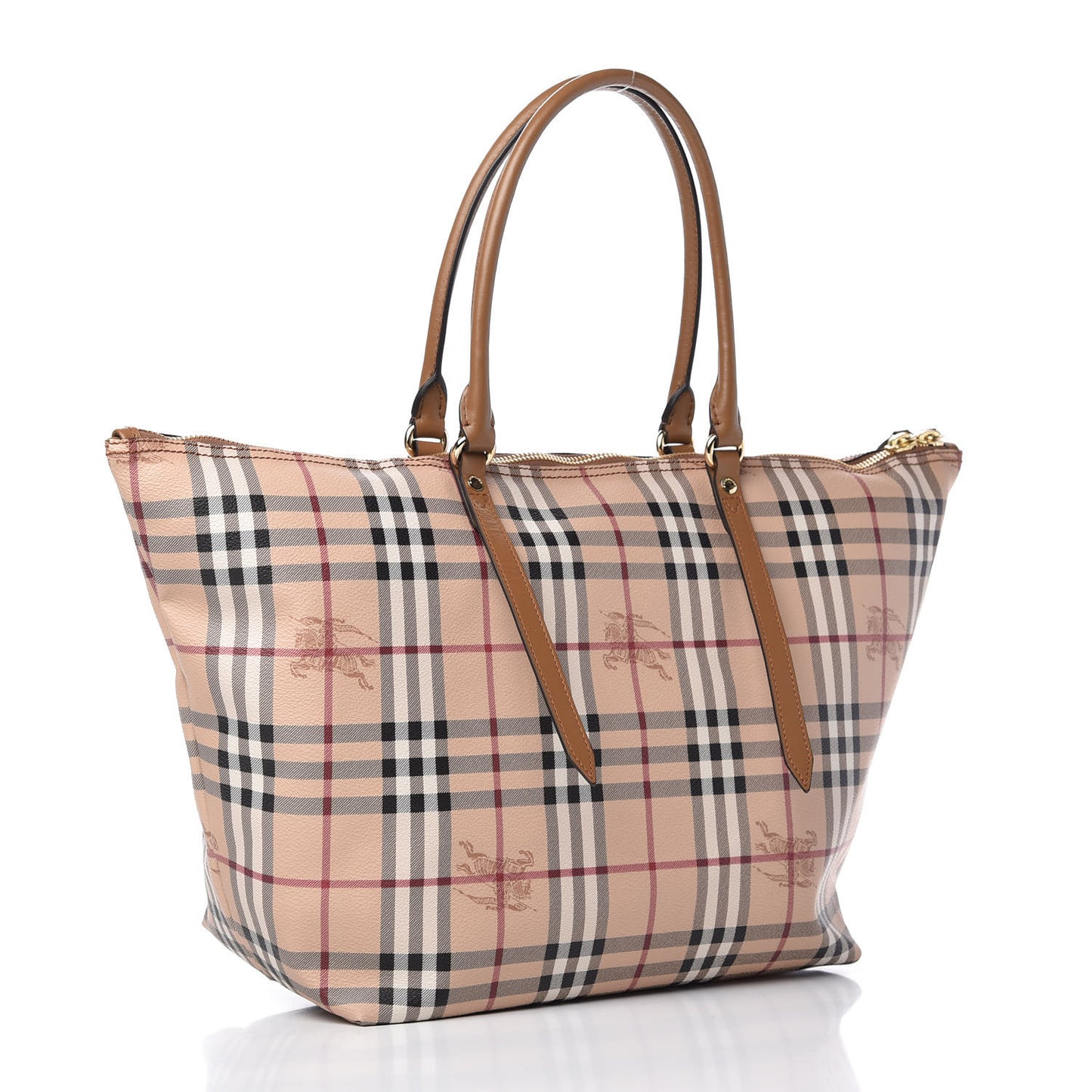 Haymarket Check Medium Salisbury Tote Camel