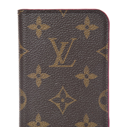 Louis Vuitton Monogram iPhone X Folio Case Rose Pop 7 of 8