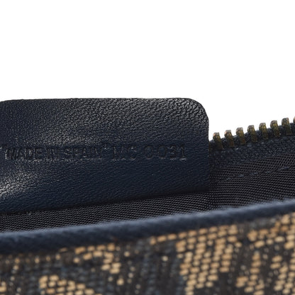 Christian Dior Monogram Mini Saddle Pochette Navy 7 of 8