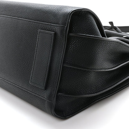 Saint Laurent Grained Calfskin Small Supple Sac De Jour Black 10 of 10