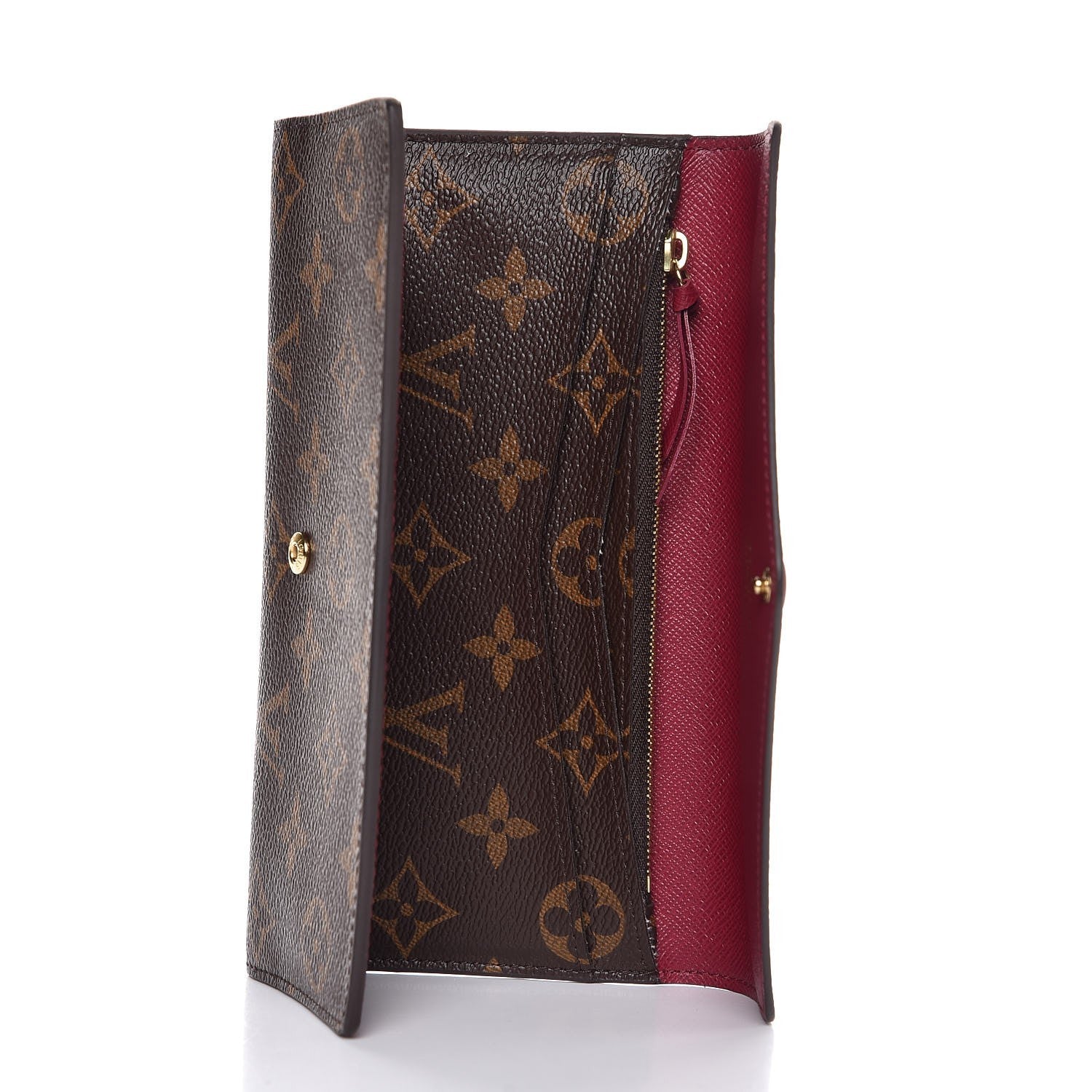 Louis Vuitton Monogram Josephine Wallet Fuchsia 5 of 7